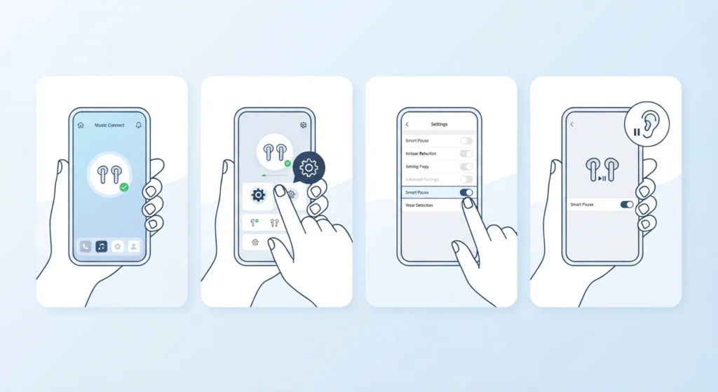 Turn On Smart Pause in the App Settings