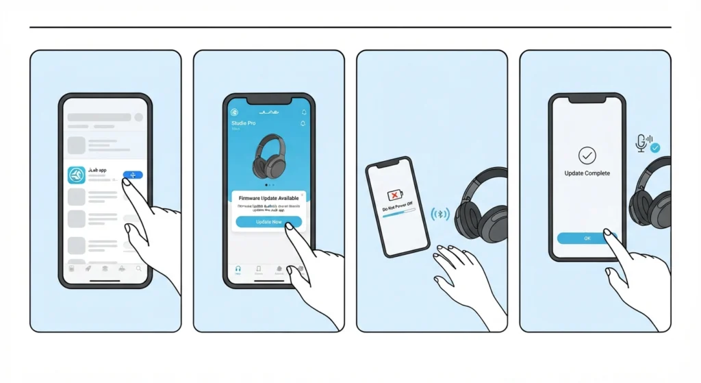Update Firmware Through the JLab App