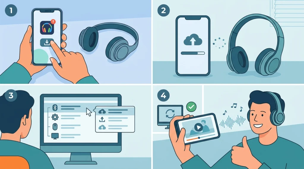 Update Headphone Firmware and Bluetooth Drivers