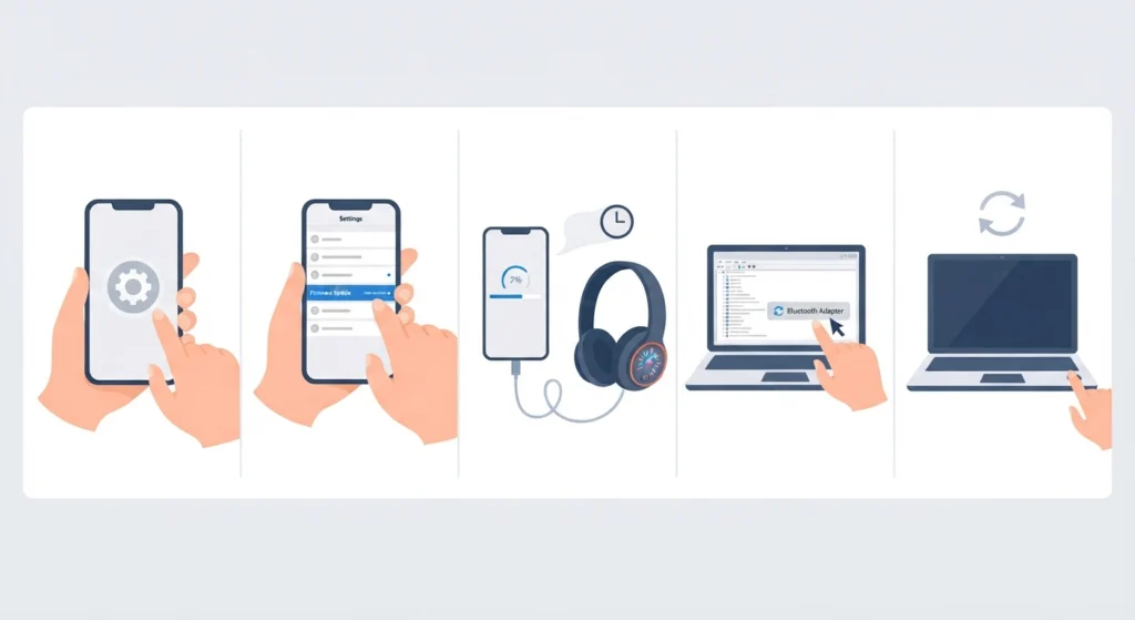 Update Headphone Firmware and Device Drivers