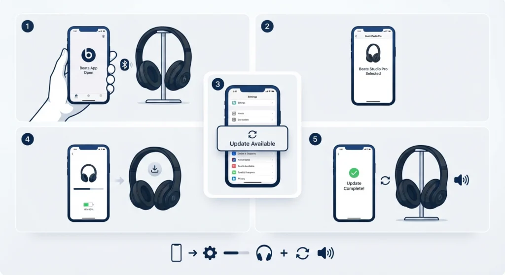Update the Beats Studio Pro Firmware