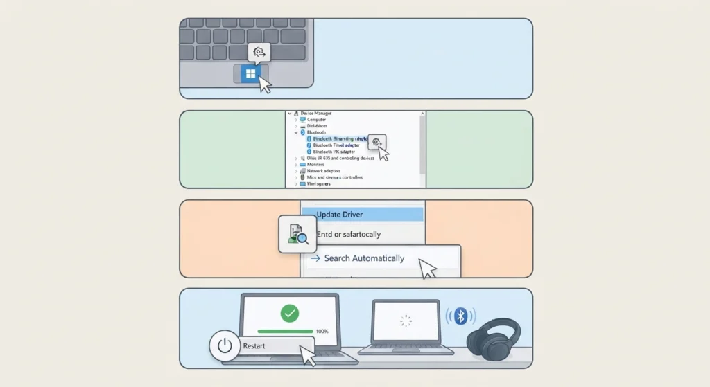 Update the Bluetooth Driver