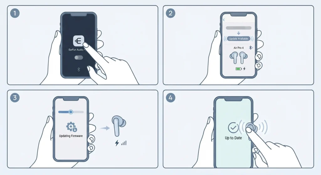 Update the EarFun Audio App and Firmware