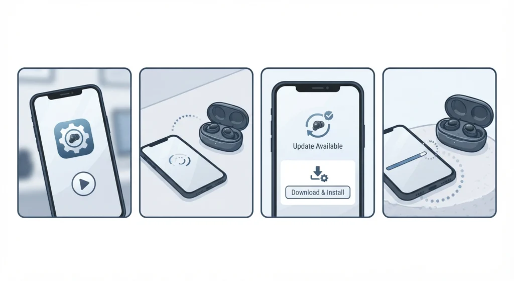 Update the Earbuds Firmware