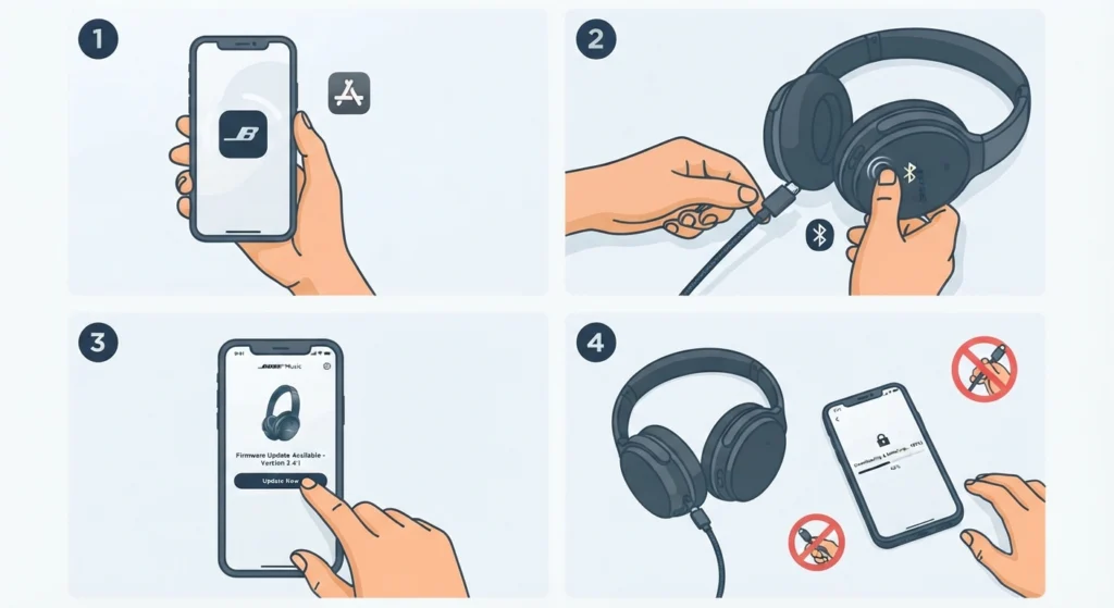 Update the Firmware Through the Bose Music App