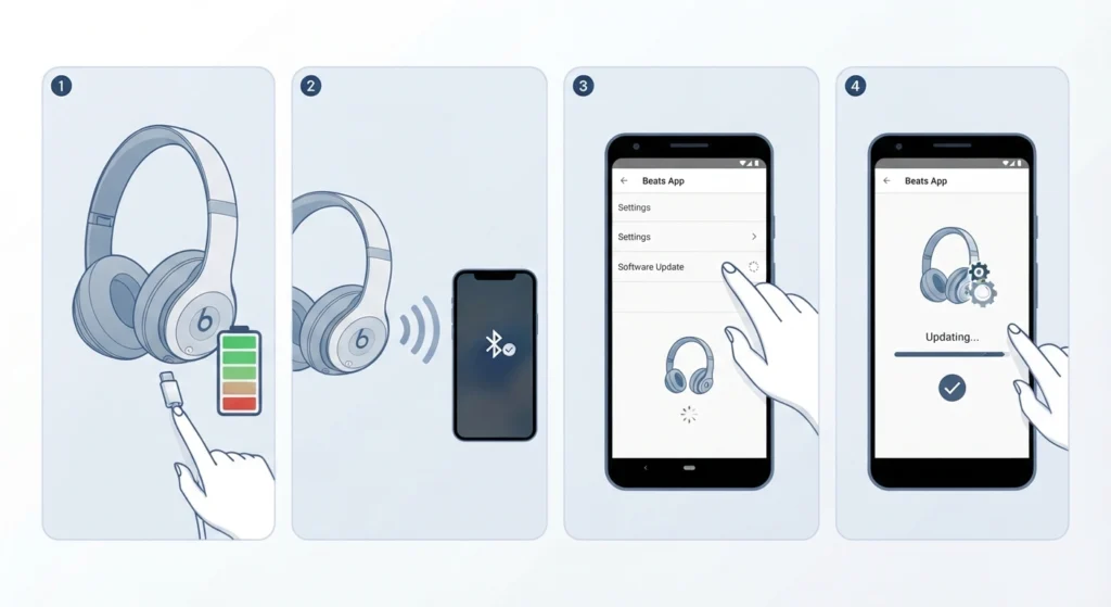 Update the Headphone Firmware