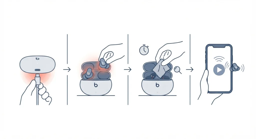 Charge the Buds Properly