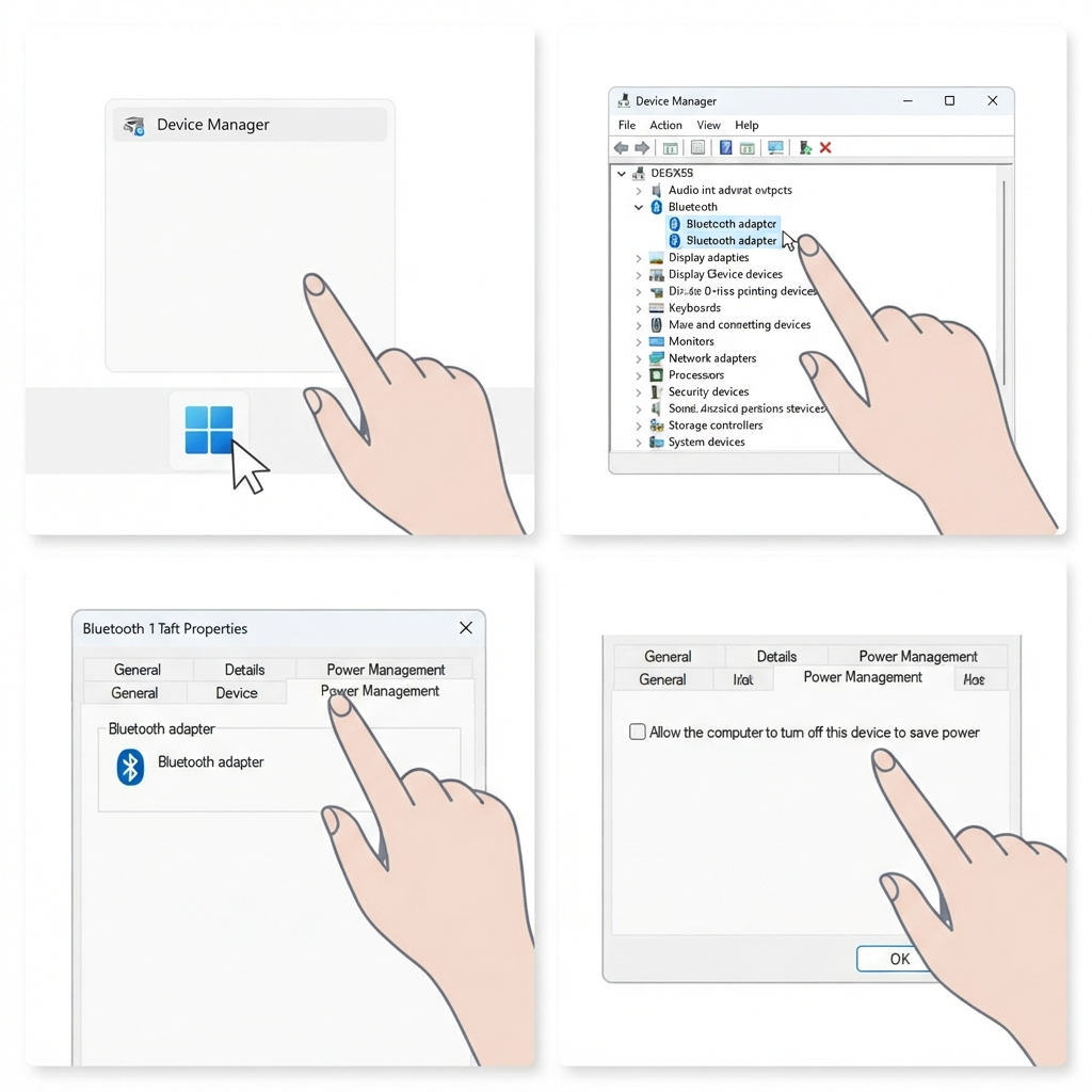 Fix Bluetooth Power and Audio Settings on Windows 11