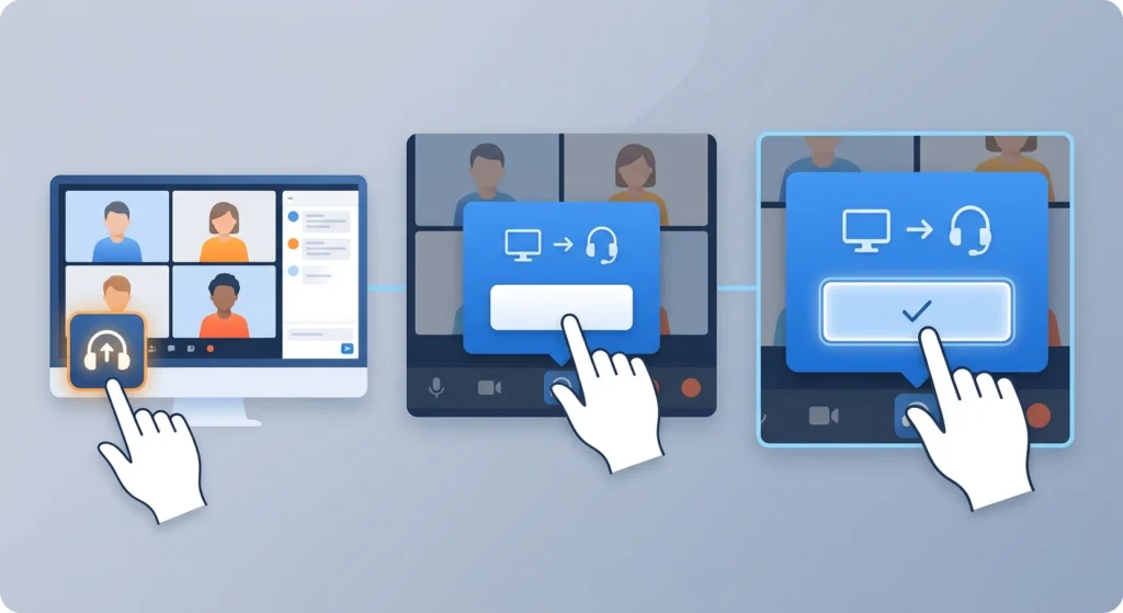 Join the Meeting With Computer Audio