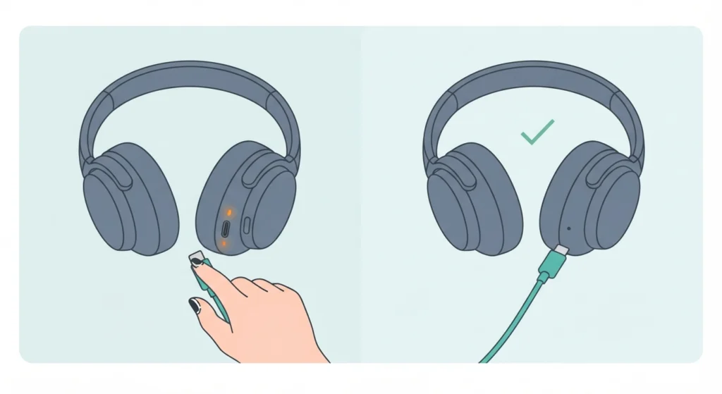 Make Sure the Headphones Have Battery