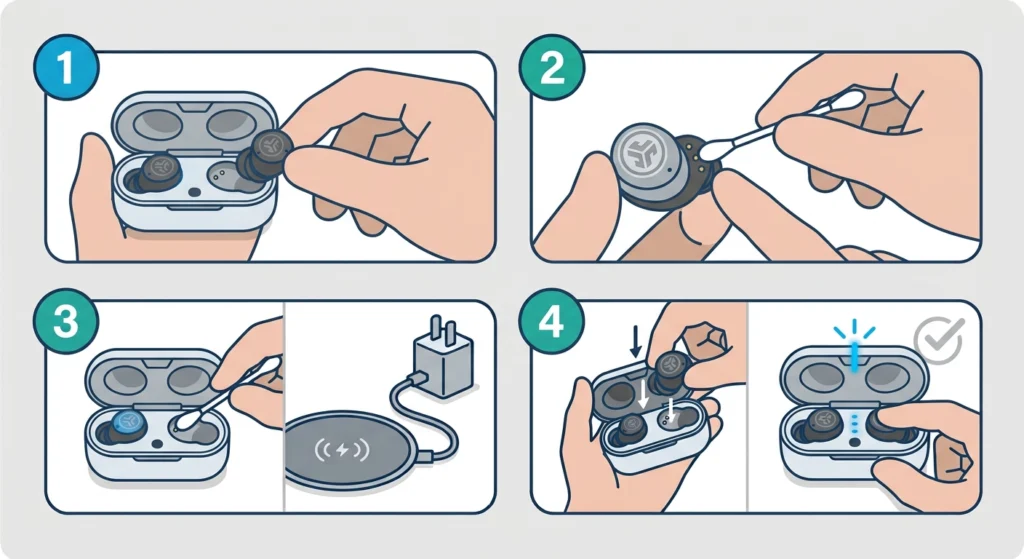 Only One Earbud Charges