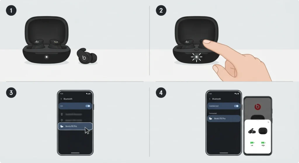 Pair Through Bluetooth Settings First