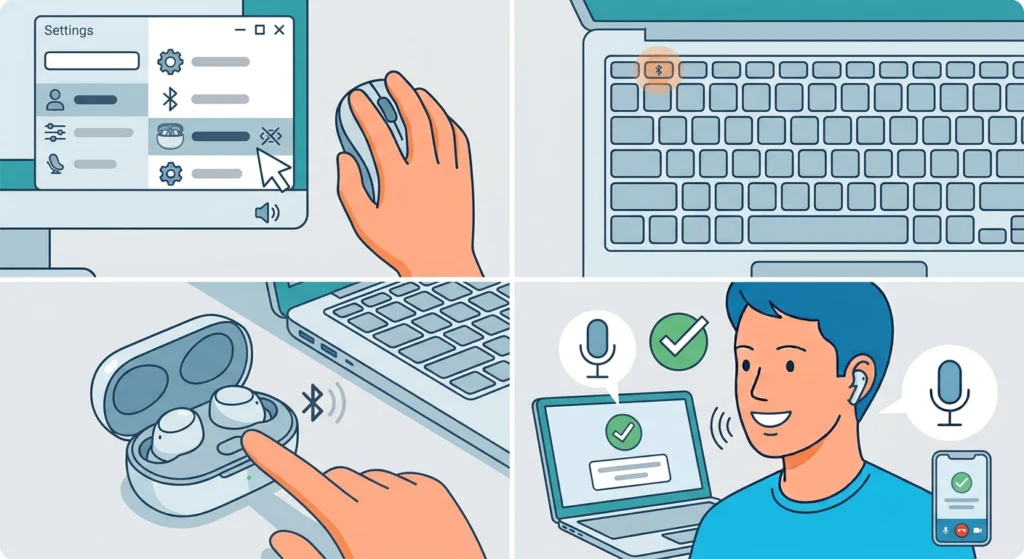 Re-Pair the Earbuds on Windows