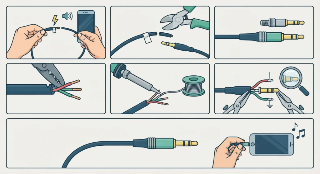 Replace the Damaged Plug End