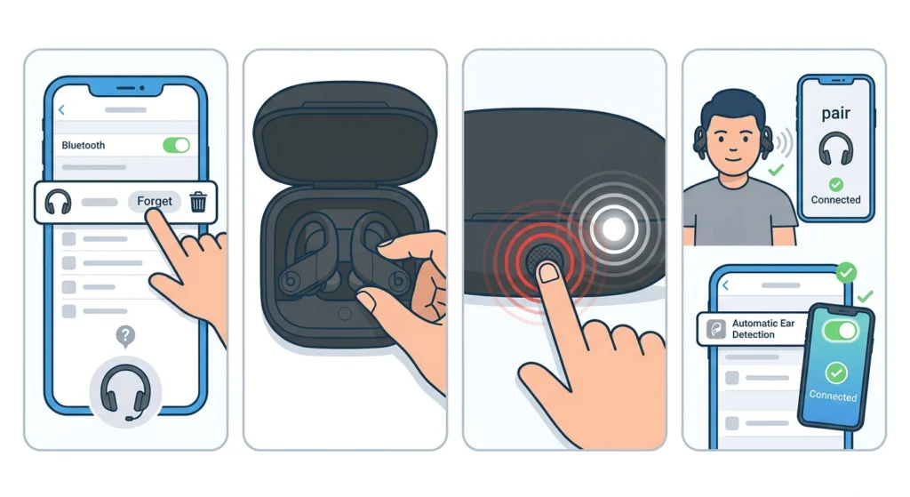 Reset and Re-Pair the Powerbeats Pro 2