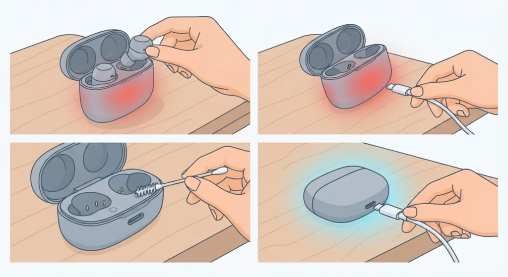 The Charging Case Is Hot but the Earbuds Feel Fine