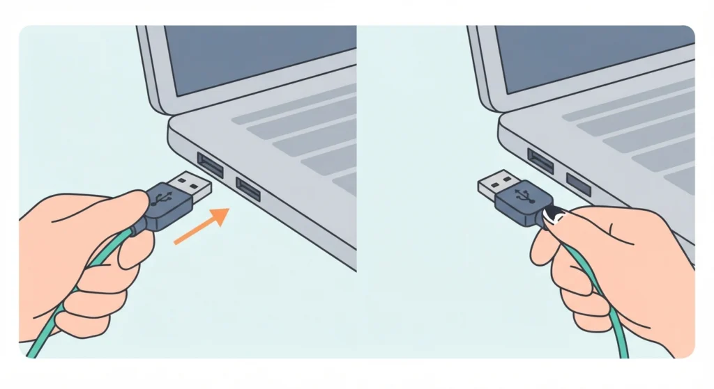 Try a Different USB Port