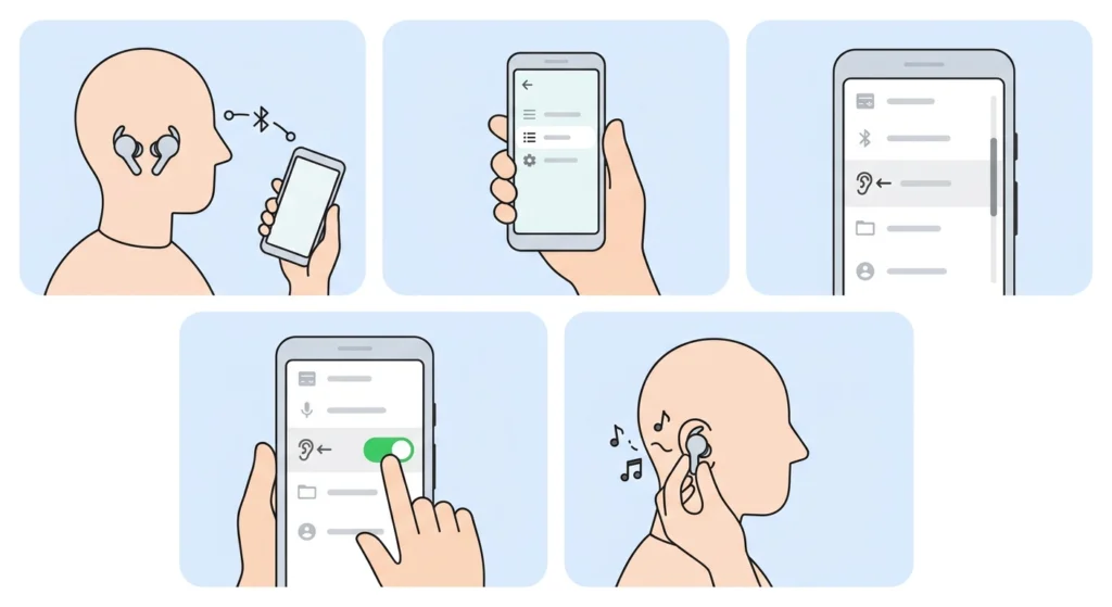 Turn On In-Ear Detection