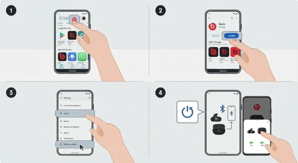 Update the Beats App and Android