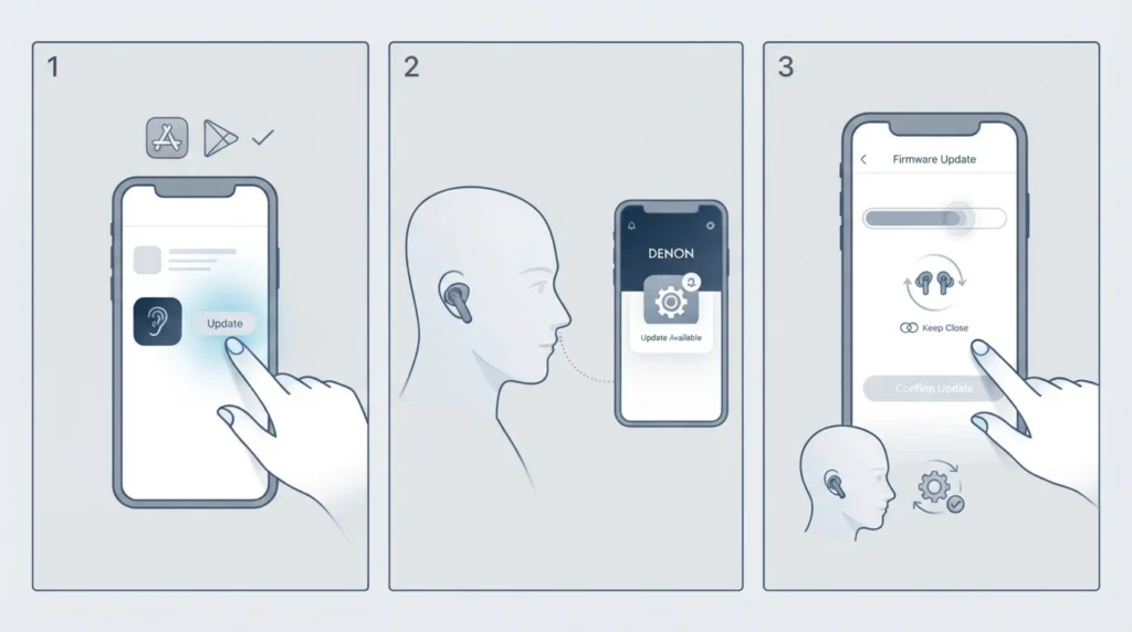 Update the Earbud Firmware