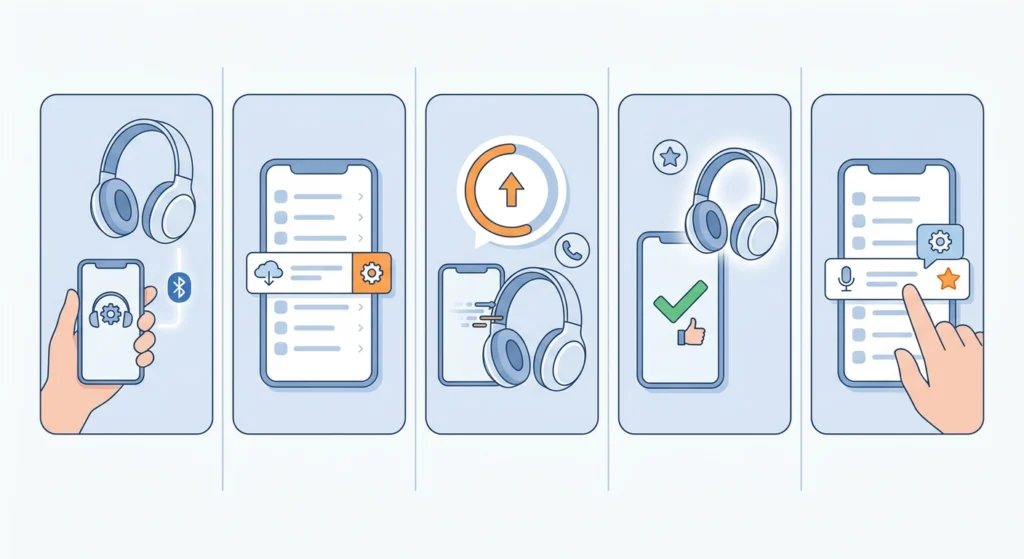 Update the Headphone Firmware
